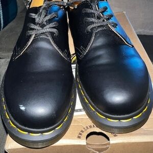 Dr. Martens Black Leather Oxfords